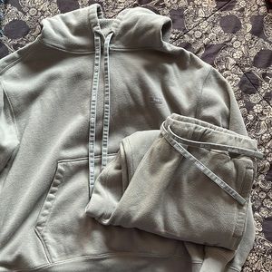 FIGS Loungewear Hoodie and Sweatpant Set